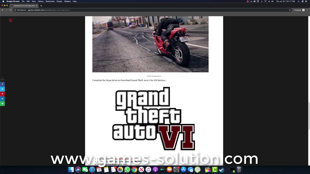 Grand Theft Auto Online Download Mac